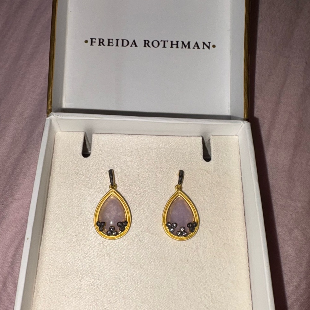 Freida Rothman Drop Earrings